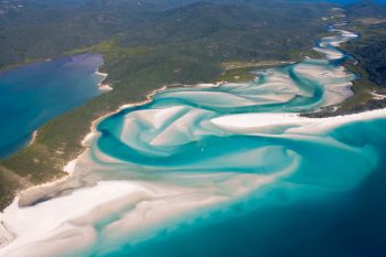 Amazing Whitehaven Beach Tourist Place in Australia HD Wallpaper