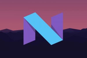Android Nougat Logo HD Wallpaper