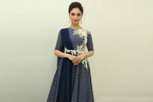 Beautiful Actress Tamannaah Bhatia in Dress