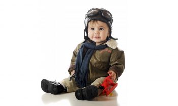 Beautiful Baby Boy With Winter Clothe