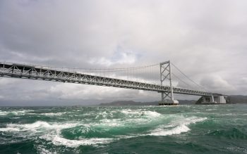 Beautiful Bridge on Sea
