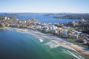 Beautiful HD Wallpaper of Manly Beach in Sydney Australia