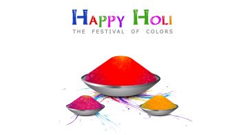 Beautiful Happy Holi HD Wallpaper