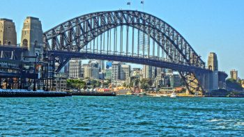 Beautiful Sydney Harbour Bridge in Australia
