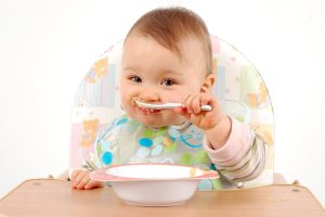 Cute Baby Eating HD Wallpaper
