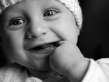 Cute Smiling Face of Baby