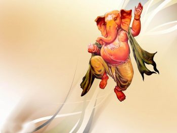 Dancing Ganesha Wallpaper on Ganesh Chaturthi