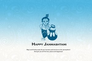 Happy Janmashtami of Krishna Greetings HD