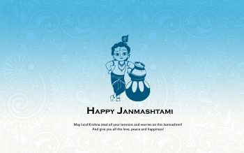 Happy Janmashtami of Krishna Greetings HD