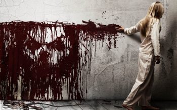 Horror Girl Blood Photo