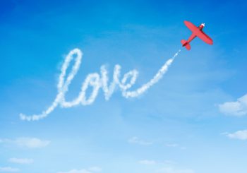 Love Message In Sky