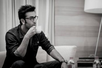 Ranbir Kapoor Drinking Tea Photo