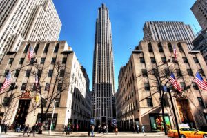 Rockefeller Center in New York Country US Tourist Place