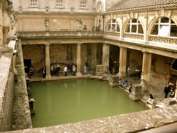 Roman Bath Museum in Bath England Tourist Place HD