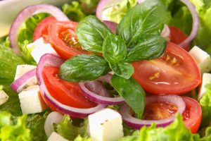 Fresh vegetarian salad