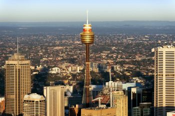 Sydney Tower in New South Wales Australia HD