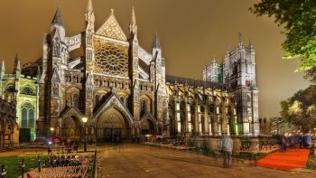 Westminster Abbey Church in London England Tourist Place