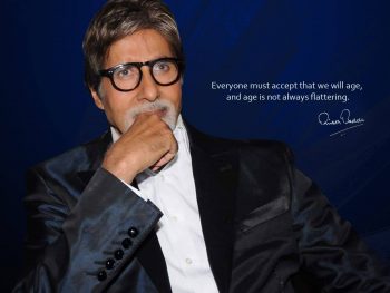 Awesome Beautiful Quote of Bollywood Actor Amitabh Bachchan HD Wallpapers