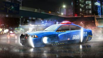 Blade Runner Spinner Dodge Police Car