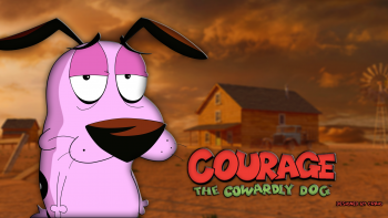 Courage Dog Nice But Funny