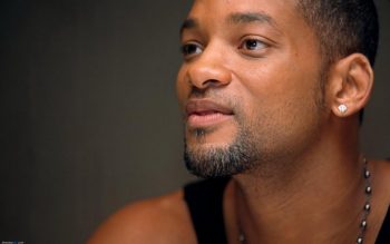 Famous American Actor Will Smith Closeup