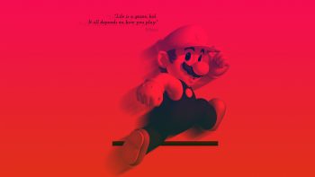 Life Is A Game Mario