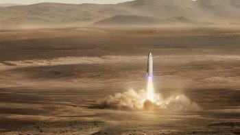 Spacex Bfr Mars Mission 4K