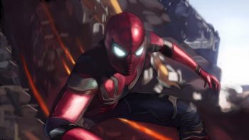 Spider Man In Avengers Infinity War Artwork