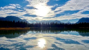 Sunny Lake Reflections