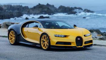 Wallpaper Bugatti Chiron Yellow And Black Best HD Image
