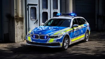Bmw 530d Xdrive Touring Polizei  Download HD Wallpaper
