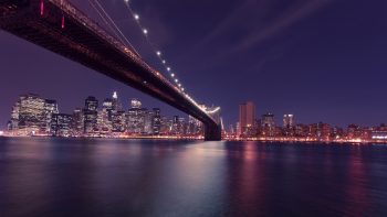 Brooklyn Bridge Manhattan New York 3D Wallpaper Download