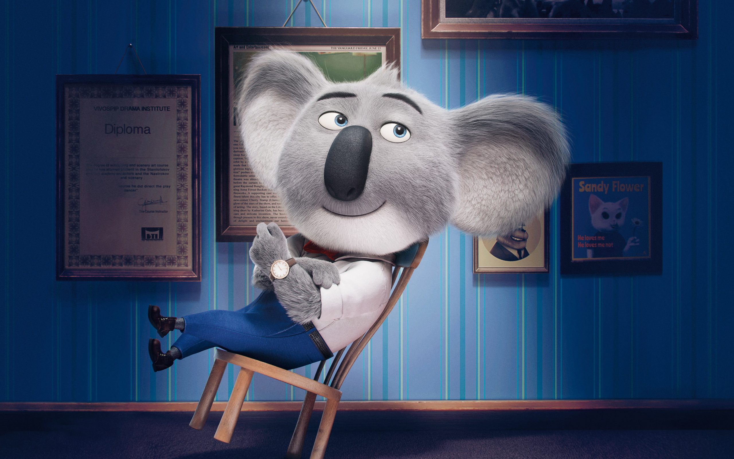 Buster Moon In Sing Animation Movie - Download hd wallpapers