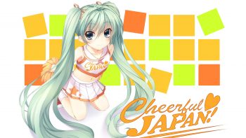 Cheerful Japan Hatsune Miku Vocaloid