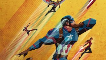 Civil War Artowork Captain America