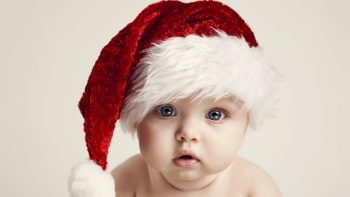 Cute Baby Santa Hat