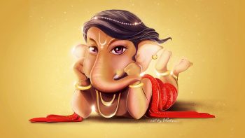 Cute Lord Ganesha HD Download HD Wallpaper