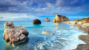 Cyprus Rock Sea Shores