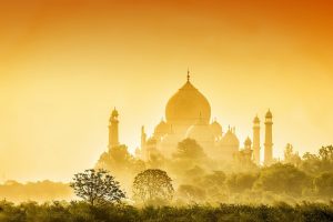 Golden Taj Mahal Full HD Wallpaper Download