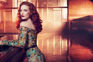 Jessica Chastain 3D Wallpaper Download