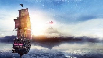 Jolly Roger Pan Pirate Ship 3D Wallpaper Download