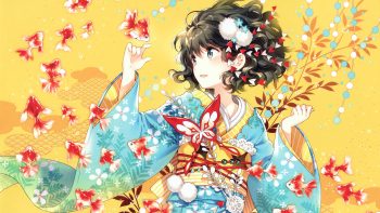 Kimono Anime Girl