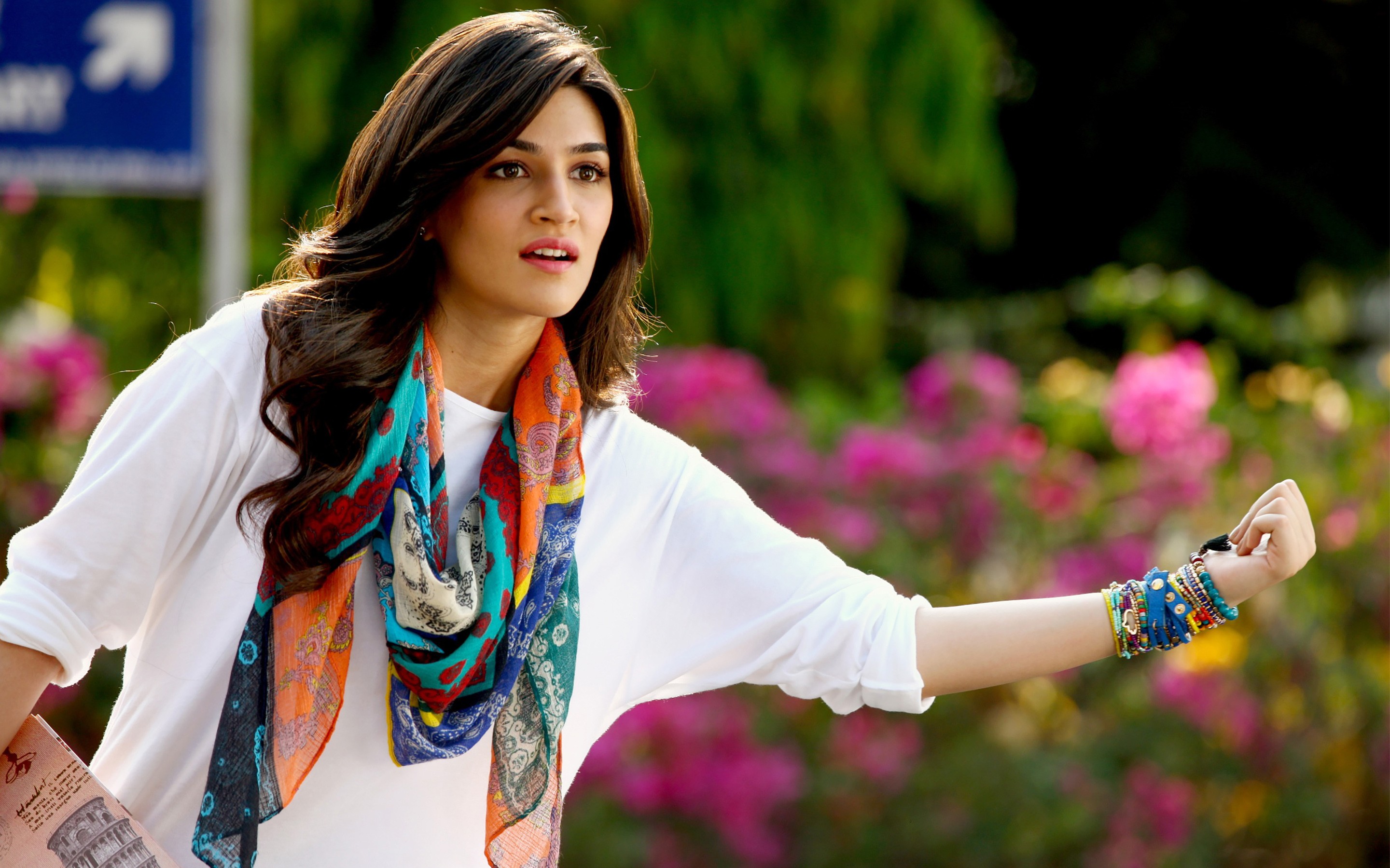 Kriti Sanon In Dilwale Background HD Wallpapers - Download hd wallpapers.