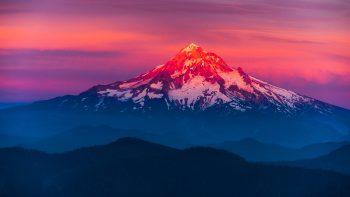 Larch Mountain Sunset