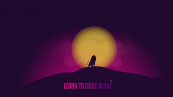 Lean To Fight Alone Download HD Wallpaper