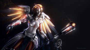 Mercy Artwork Overwatch