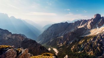 Mountains Sunny Day Download HD Wallpaper