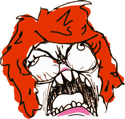 Red Funny Meme Download Rage Face