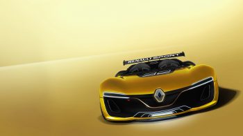 Renault Sport Spider Download HD Wallpaper Yellow