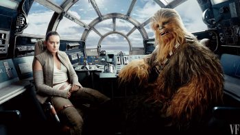 Rey Chewbacca Star Wars The Last Jedi